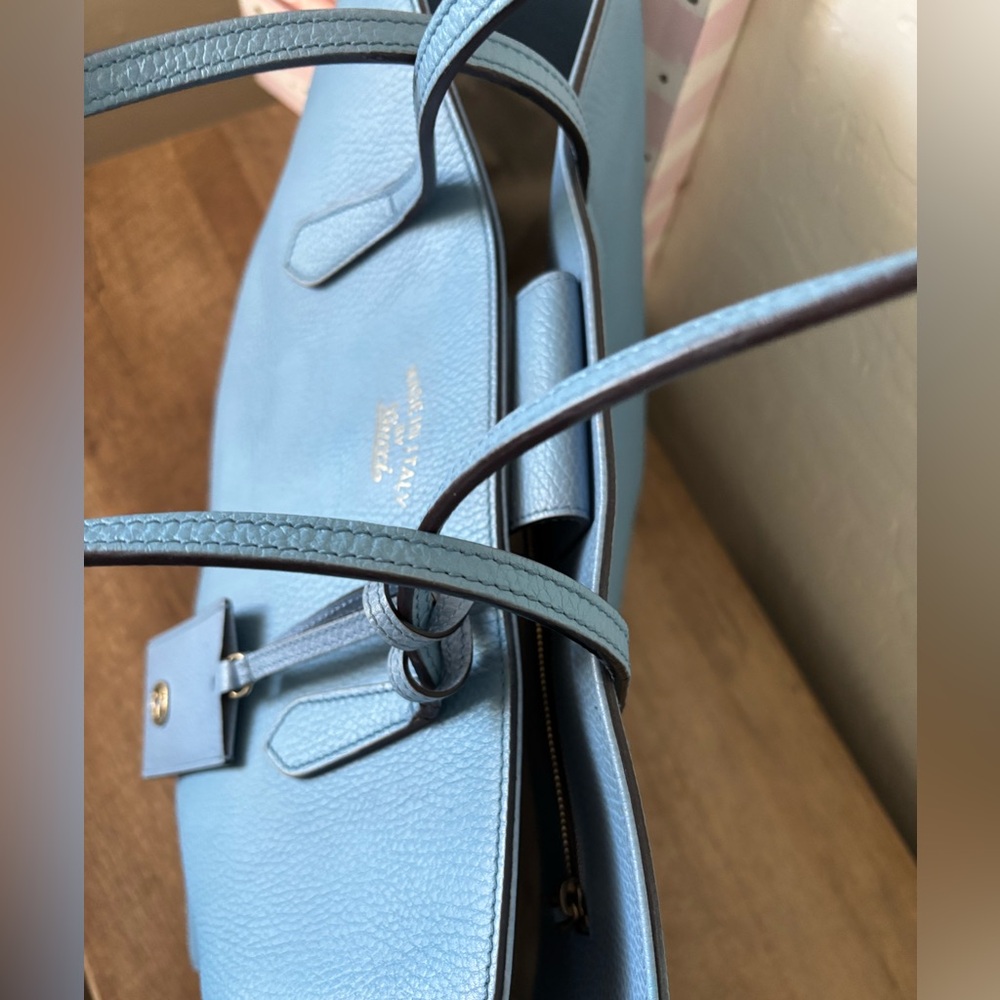 GUCCI Swing Leather Tote Bag - Picture 8 of 16
